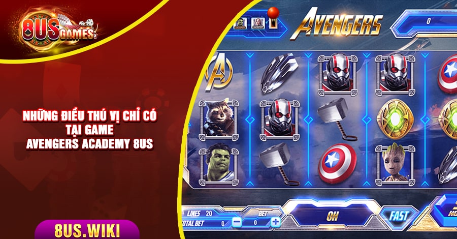 Những điều thú vị chỉ có tại game Avengers Academy 8US