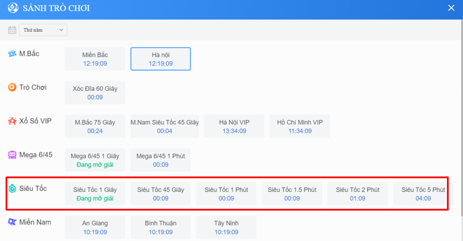 Xổ Số Siêu Tốc Cược Nhanh Chóng, Tiền Thưởng Đầy Túi 6 8US.VN Các hình thức xổ số siêu tốc